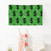 Black Dollar Sign Money Entrepreneur Wall Street Spandoek (Insitu)