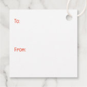 Black Doodle Riding Scooter Europese Stadsstraten Bedankjes Labels (Achterkant)