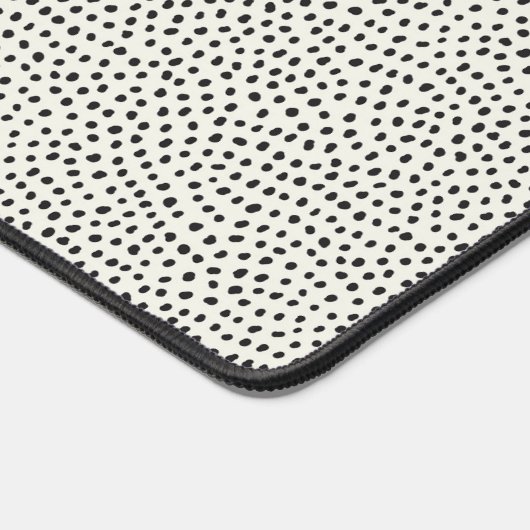Black Dot Pattern Bureaumat (Hoek)