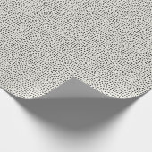 Black Dot Pattern Cadeaupapier (Hoek)
