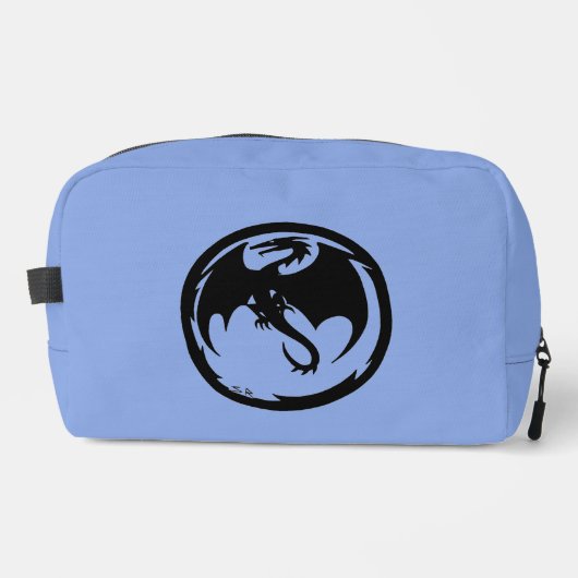 Black Dragon blue dopp kit Toilettasje (Voorkant)