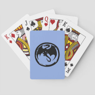 Black Dragon blue Poker speelkaarten
