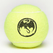 Black Dragon clear Penn tennis balls Tennisballen (Voorkant)