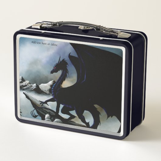 Black Dragon Fantasy Blue Mountains (Achterkant)