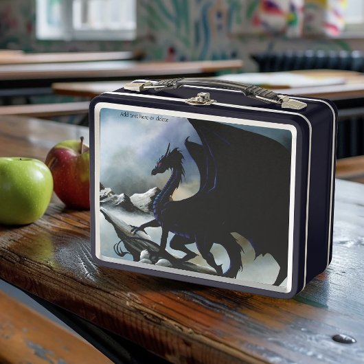 Black Dragon Fantasy Blue Mountains