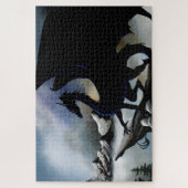 Black Dragon Fantasy Blue Mountains Legpuzzel (Verticaal)