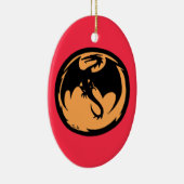 Black Dragon Gold Coral ornament (Rechts)