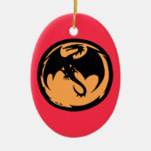 Black Dragon Gold Coral ornament (Voorkant)