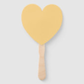 Black Dragon gold heart hand fans Handwaaier (Achterkant)