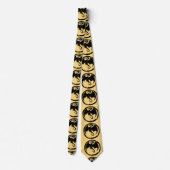 Black Dragon Gold necktie Stropdas (Achterkant)