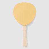 Black Dragon gold paddle hand fans Handwaaier (Achterkant)