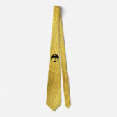 Black Dragon Gold Vein necktie Stropdas (Voorkant)