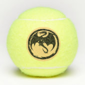 Black Dragon gouden Penn tennisballen (Voorkant)