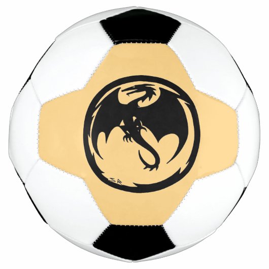 Black Dragon gouden voetbal (Voorkant)