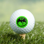 Black Dragon Green Titleist Pro V1 golfballen 3 pk (Insitu Shirt)