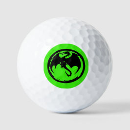 Black Dragon Green-waarde golfballen 12pk