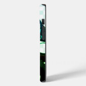 Black Dragon iPhone 14 Pro Hoesje - Slank en besch (Achterkant / Links)