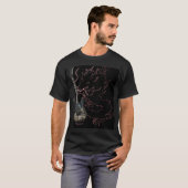 Black Dragon met Skull Guitar T-shirt (Voorkant volledig)