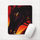 Black Dragon Mousepad Muismat (Met muis)