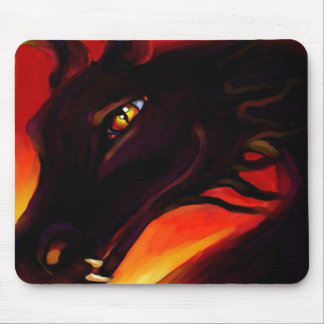 Black Dragon Mousepad Muismat