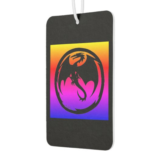 Black Dragon neon auto luchtverfrisser (Links)