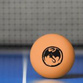 Black Dragon oranje 3 ster pingpongbal (Net)