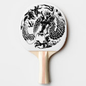 Black Dragon Ping Pong Paddle Tafeltennisbatje (Achterkant)