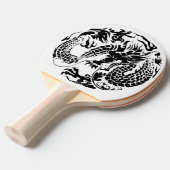 Black Dragon Ping Pong Paddle Tafeltennisbatje (Voorkant Gekanteld)