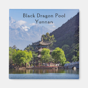 Black Dragon Pool - Yunnan, China Magneet