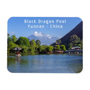 Black Dragon Pool - Yunnan, China Magneet