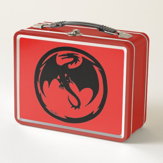 Black Dragon Red lunchbox (Voorkant)
