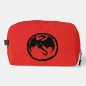 Black Dragon rode dopp kit Toilettasje (Voorkant)