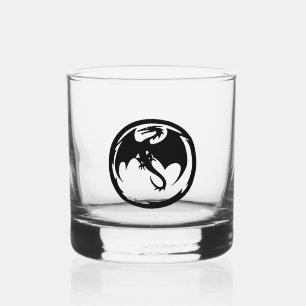 Black Dragon rotsen glas