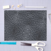 Black Dragon Scale Reptile/Dinosaur Skin Fantasy Tissuepapier (Craft)