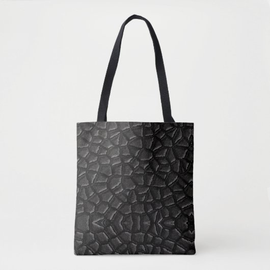 Black Dragon Scale Tote Bag (Voorkant)