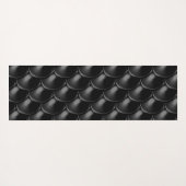 Black Dragon Scale Yoga Mat (Achterkant (horizontaal))