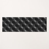 Black Dragon Scale Yoga Mat (Voorkant (horizontaal))