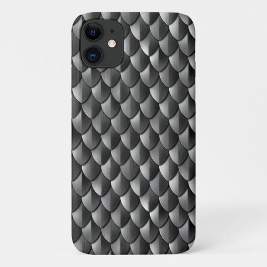 Black Dragon Scales Case-Mate iPhone Case (Achterkant)