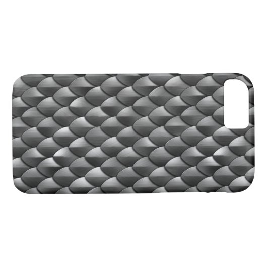 Black Dragon Scales Case-Mate iPhone Case (Achterkant (Horizontaal))