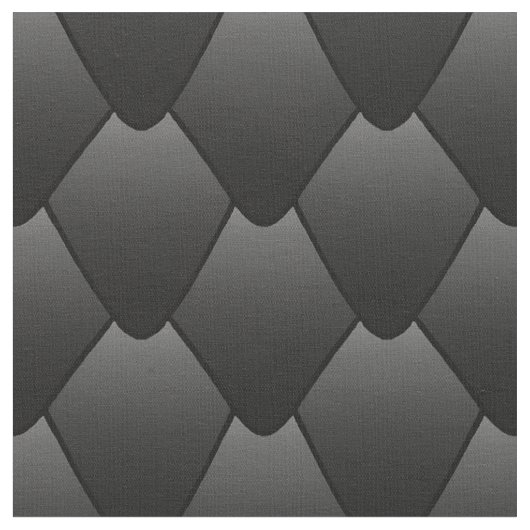 Black Dragon Scales Stof (Close Up)