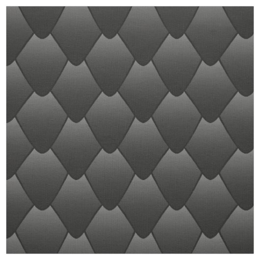 Black Dragon Scales Stof (Swatch)