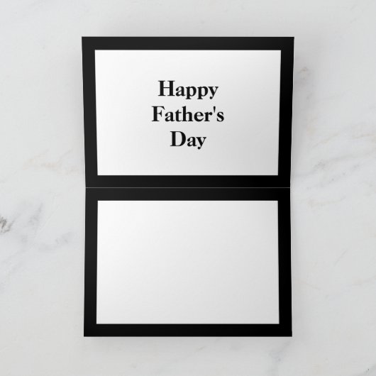 Black Dragon Scales Vaderdag Kaart (Binnen)