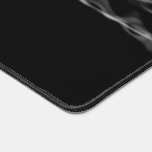 Black Dragon Smoke met Naam of Monogram Bureaumat (Hoek)