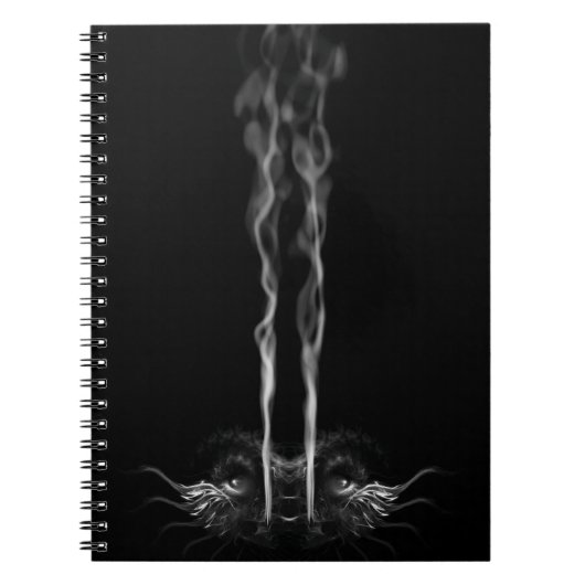 Black Dragon Smoke Notitieboek (Voorkant)