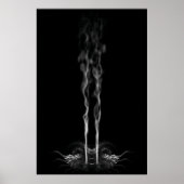 Black Dragon Smoke Poster (Voorkant)