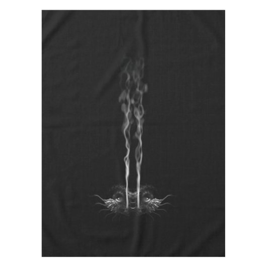 Black Dragon Smoke Tafelkleed (Voorkant)