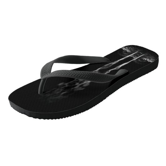 Black Dragon Smoke Teenslippers (Schuin)