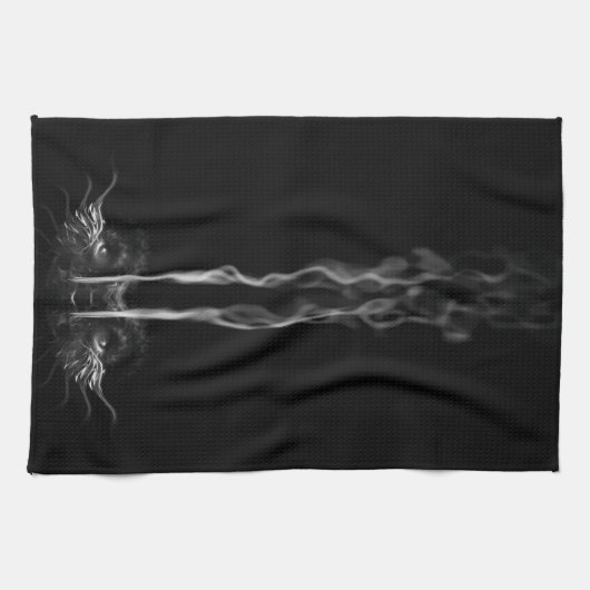 Black Dragon Smoke Theedoek (Horizontaal)