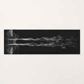 Black Dragon Smoke Yogamat (Achterkant (horizontaal))