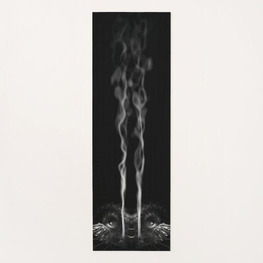 Black Dragon Smoke Yogamat (Voorkant)